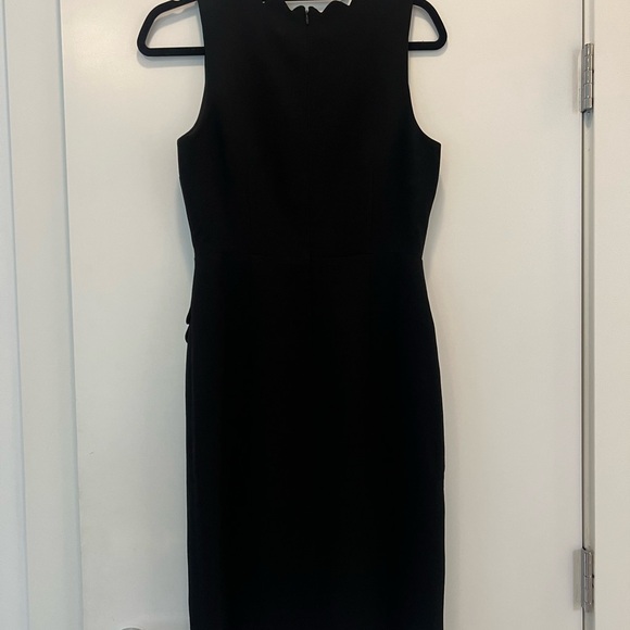 Scallop Black Dress | Club Monaco - Picture 4 of 5